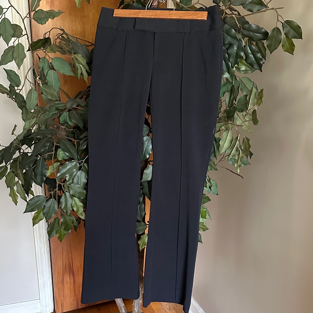 INC International Concepts Black Straight-Leg Dress Pants/2P